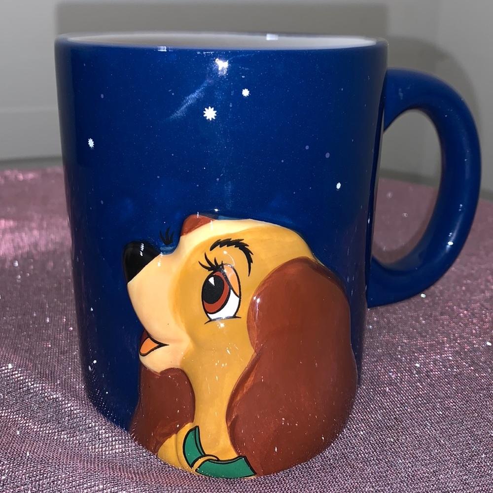 Silver Buffalo Disney Lady 20-Ounce Ceramic Mug
